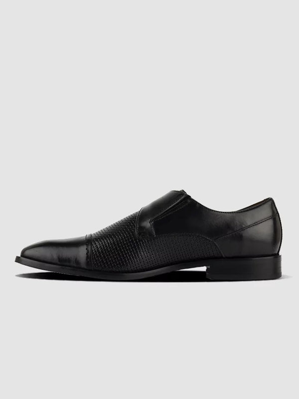 Language Mens Monk Shoes