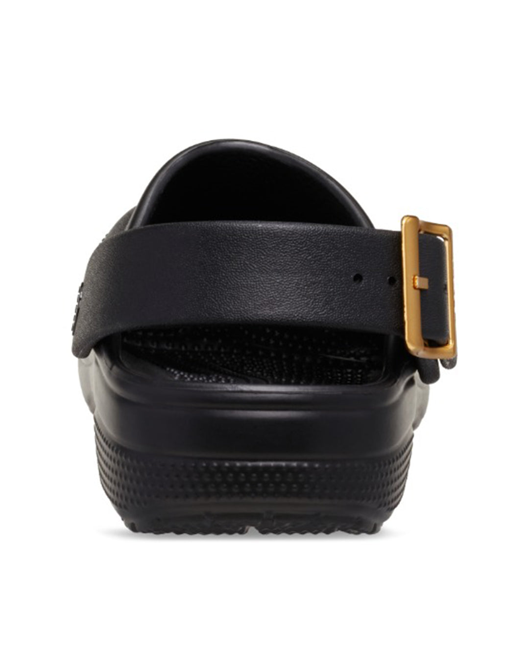  Classic Metallic Buckle Clog