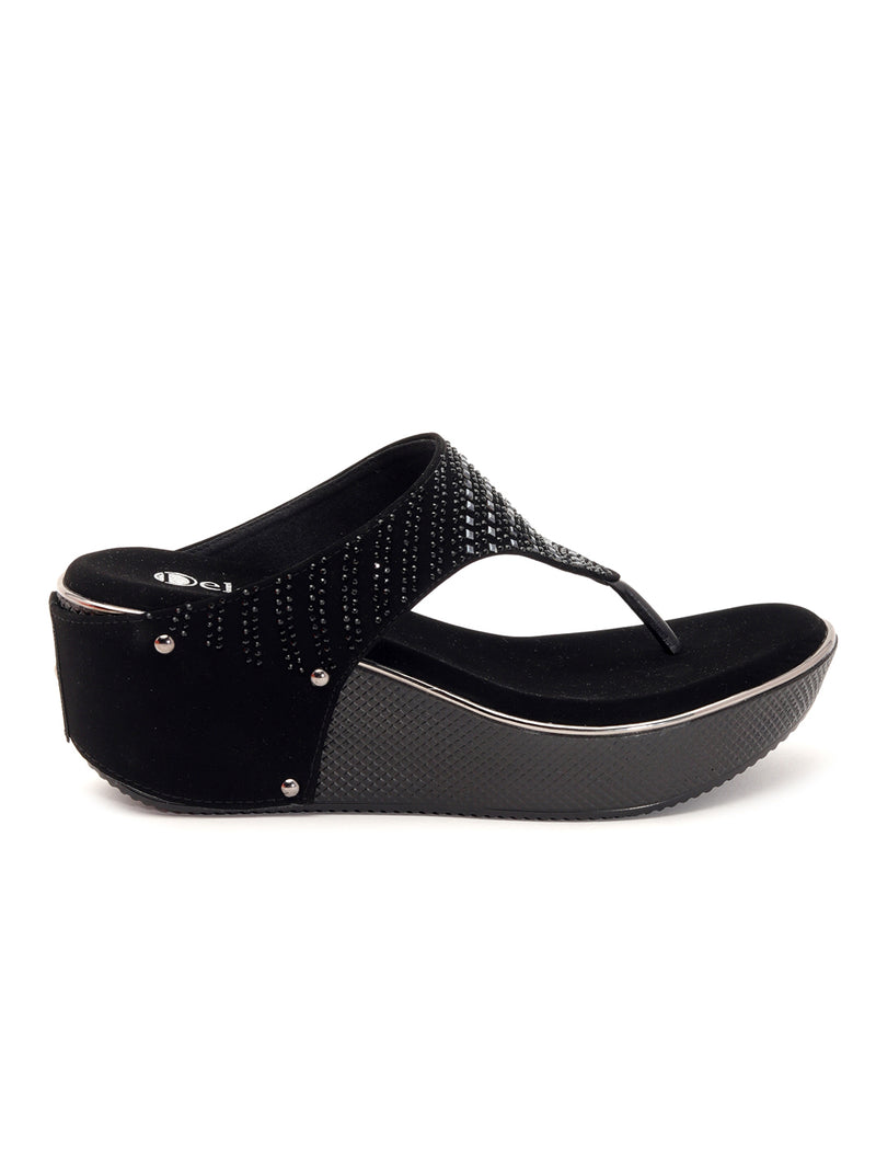 Delco Women Evening Wear Platform Sandals