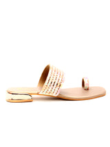 Delco Fancy Evening Wear Block Heel Slip-Ons