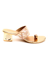 Delco Fancy Party wear Block Heel Slip-Ons