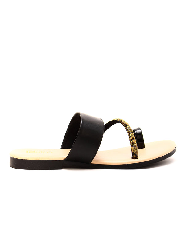 Delco Evening Wear Flat Slip-Ons