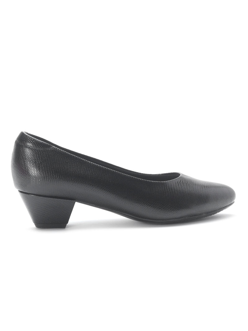 32.16 US$-Office Shoes Woman Black Black Leather Pumps Work Black Formal  Shoes Women Pumps -Description