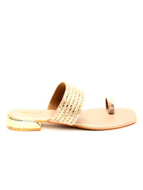 Delco Fancy Evening Wear Block Heel Slip-Ons