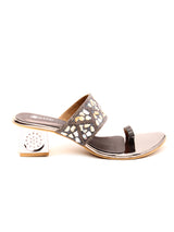 Delco Fancy Party wear Block Heel Slip-Ons