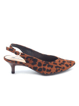 Delco Kitten Heel Suede Sandals