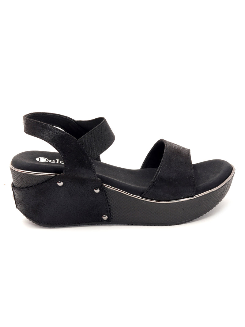 Delco Women Platform Pu Sole Sandals