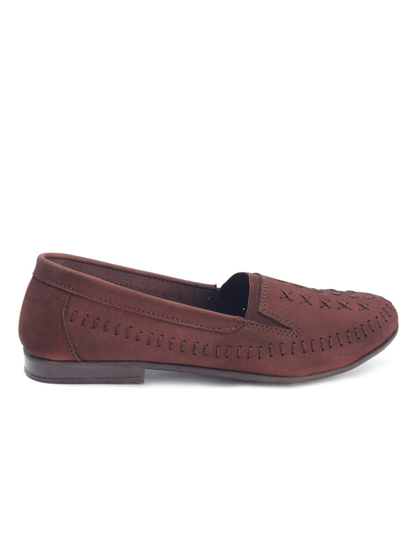 Delco Suede Leather Belly