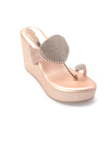 Platform Heel Party Wear Chappals