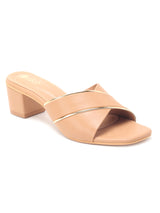 Delco Women Block Heel Mus