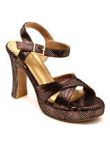 Delco Block Heel Western Wear Sandals