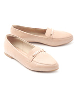 Delco Faux Leeather Flat casual Belly