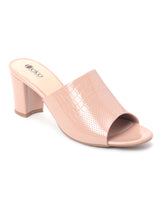 Delco Women Textured Heels