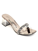 Delco Block Heel Party wear Sandal