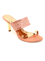 Delco Pencil Heel Fancy Chappal