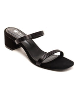 Delco Block Heel Evening Wear Slip-Ons