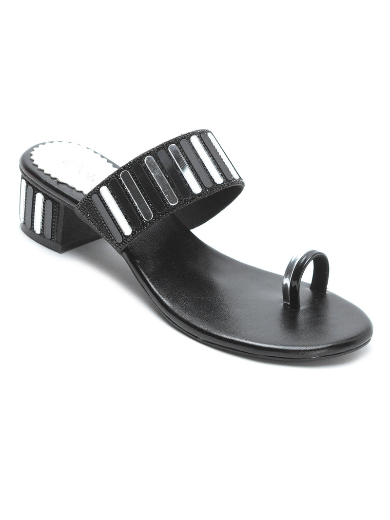 Delco Party Wear Block heel Chappals
