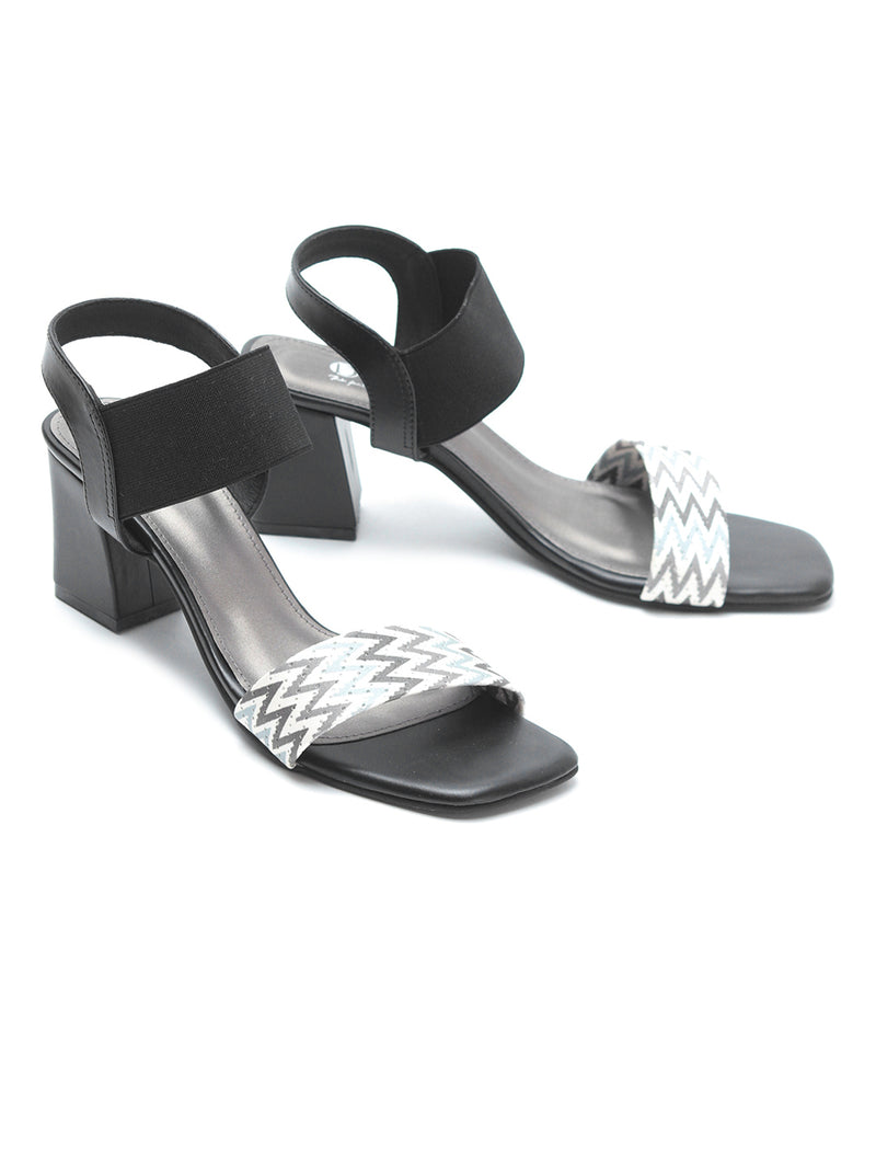 Delco Block Heel Evening Wear Sandals