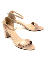 Delco Evening Wear Block Heel Sandals