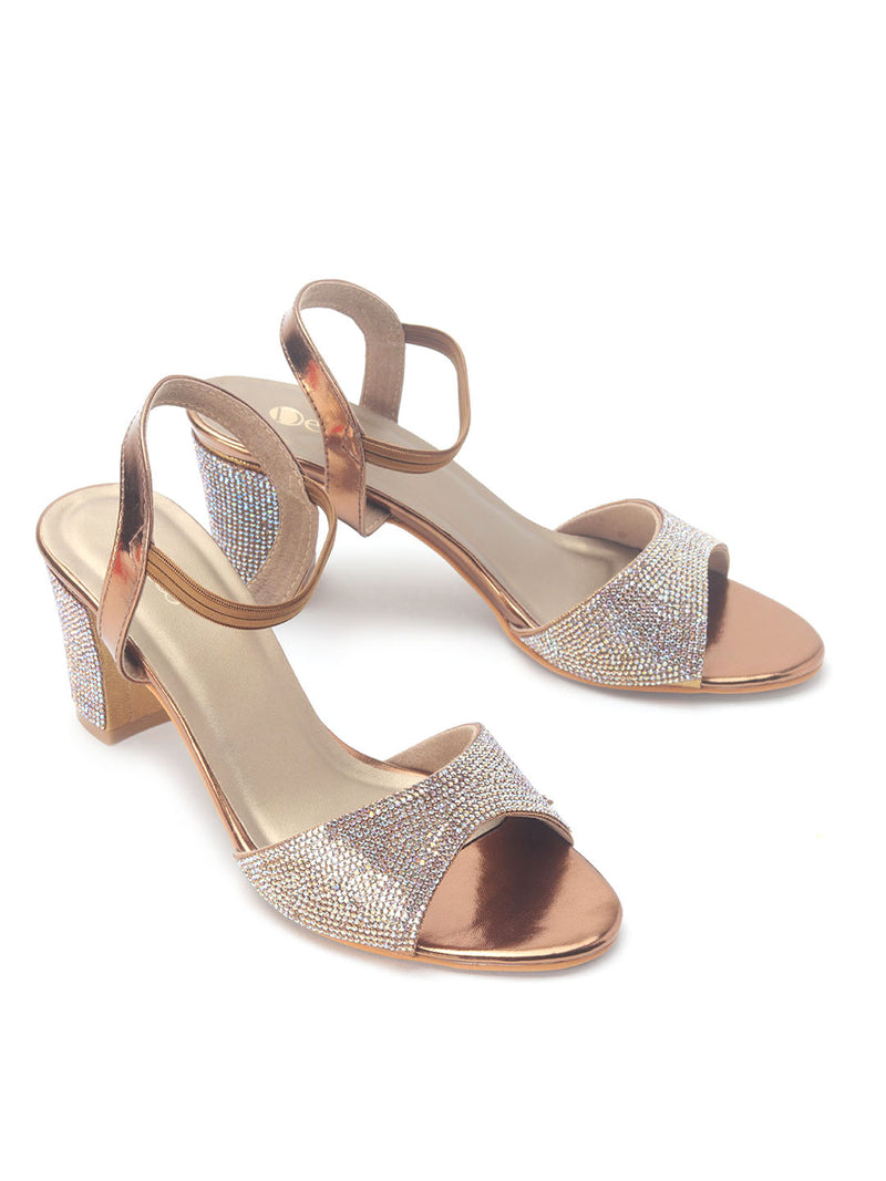 Party wear Diamond Cover Sandals