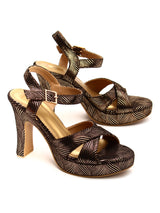 Delco Block Heel Western Wear Sandals