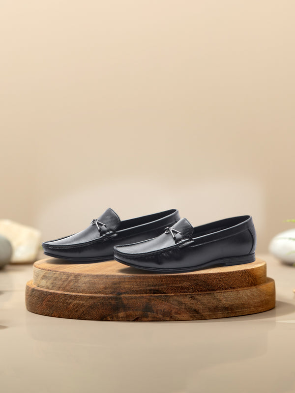 Delco Faux Leather Loafers