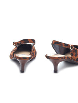 Delco Kitten Heel Suede Sandals