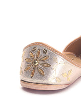Gold Embroidered Juttis
