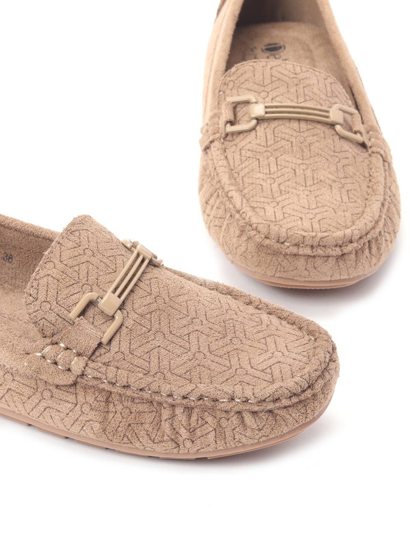 Delco Women Pu Flat Loafers