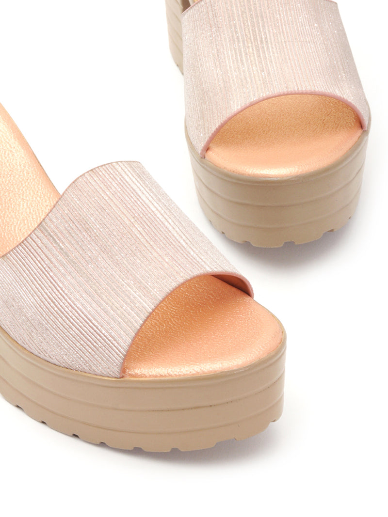 Women Fancy Evening Wear Block heel slip on