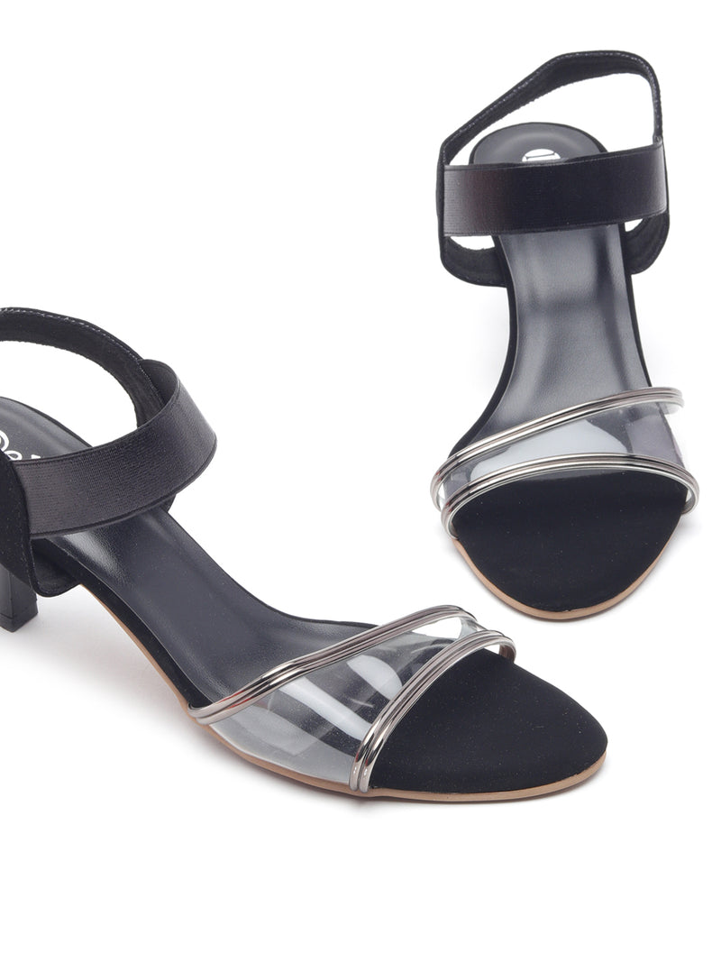 Delco Transparent Evening Wear Sandal