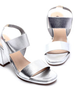 Delco Evening wear Block heel Pull ons