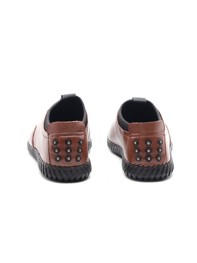 Delco PU Sole Moccasin Slip on Shoes