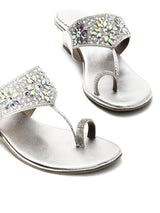 Delco Sassy Block heel Party Wear Slip-Ons