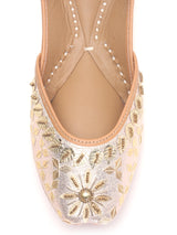 Gold Embroidered Juttis