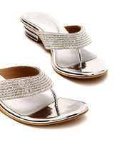 Delco Party wear Block Heel Slip-Ons