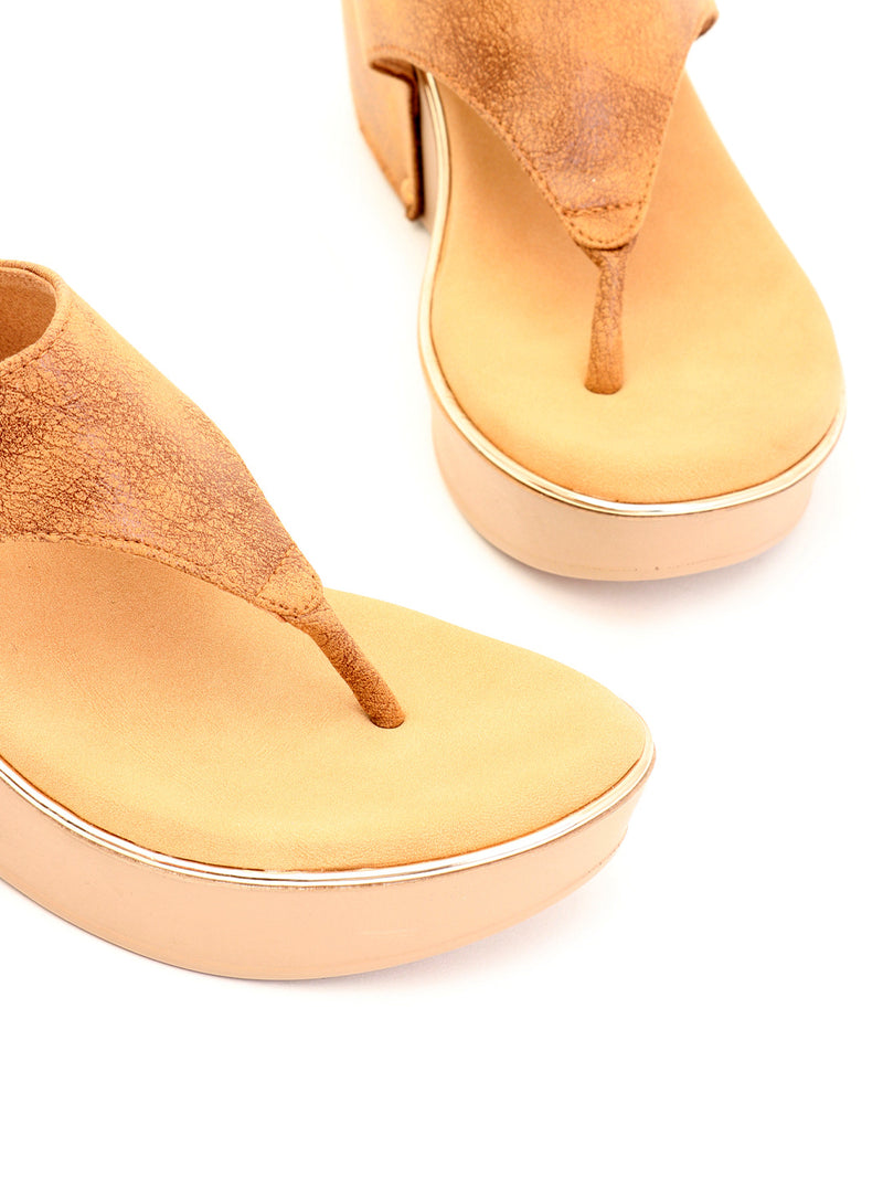 Delco Plaform heel Chappals